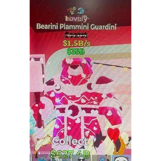 Fortnite Steal the Brainrot Lovely Bearini Plammini Guardini 1.5B/s