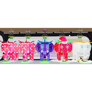 Fortnite Steal the Brainrot Strawberry elephant 5X