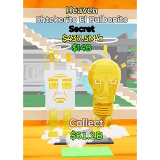 Fortnite Steal The Brainrot Heaven Shtekerito El Bulbonito