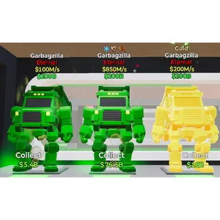 Fortnite Steal the Brainrot Garbagzilla 3X Bundle 