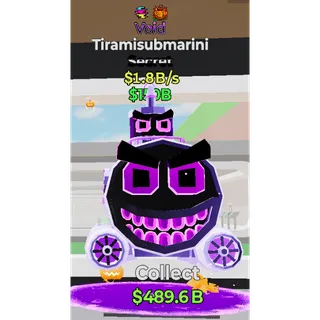 Fortnite Steal the Brainrot Void Tiramisubmarini 1.8B/s 2traits