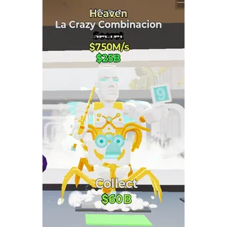 Fortnite Steal the Brainrot Heaven La Crazy Combinacion 750M/s