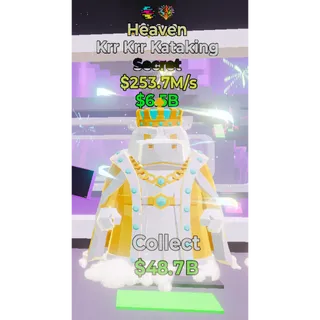 Fortnite Steal The Brainrot Heaven Krr Krr Kataking 253.7M/s 2 Traits