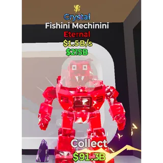 Fortnite Steal the Brainrot Crystal fishini Mechinini 1.5B/s 1trait