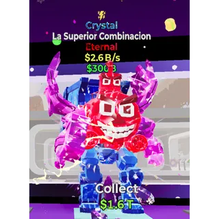 Fortnite Steal the Brainrot Crystal La Superior Combinacion 2.6B/s 1trait BEST OF THE BEST!