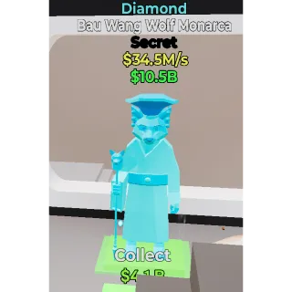 Fortnite Steal The Brainrot Diamond Bau Wang Wolf Monarca