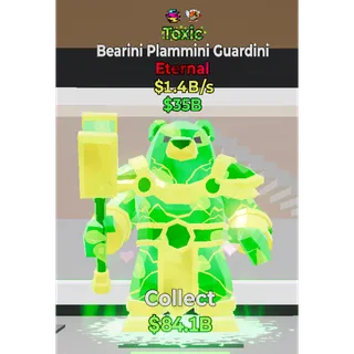 Fortnite Steal The Brainrot Toxic Bearini Plammini Guardini 1.4B/s 2traits