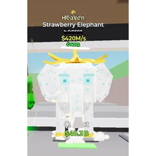 Fortnite Steal the Brainrot Heaven strawberry elephant 420M/s 1 trait
