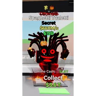 Fortnite Steal the Brainrot Darkness Spaghetti Tualetti 660M/s 2traits