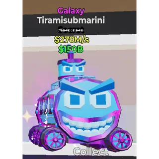 Fortnite Steal the Brainrot Galaxy Tiramisubmarini