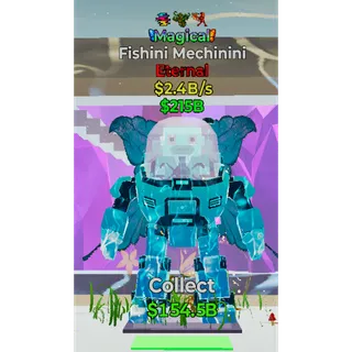 Fortnite Steal the Brainrot Magical fishini Mechinini 2.4B/s 3traits