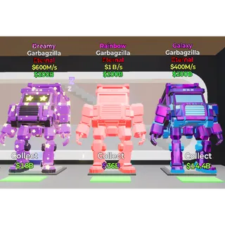 Fortnite Steal the Brainrot Garbagzilla 3X Bundle 
