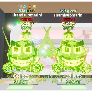 Fortnite Steal the Brainrot Magical Tiramisubmarini 2X Bundle