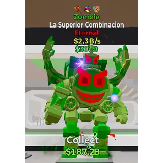Fortnite Steal the Brainrot Zombie La Superior Combinacion 2.3B/s 3traits