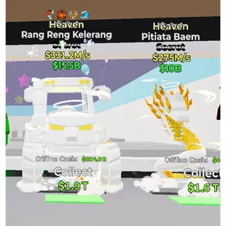 Fortnite Steal The Brainrot Heaven Pitiata Baem & Heaven Rang Reng Kelerang
