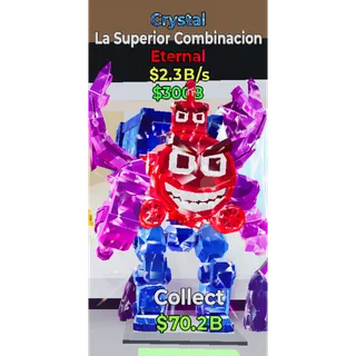Fortnite Steal the Brainrot Crystal La Superior Combinacion 2.3B/s BEST OF THE BEST!