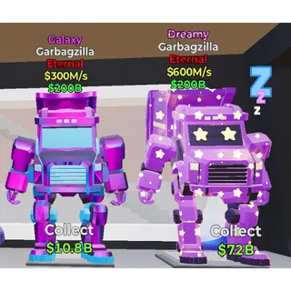 Fortnite Steal the Brainrot Garbagzilla 2X Bundle(Dreamy/Galaxy)