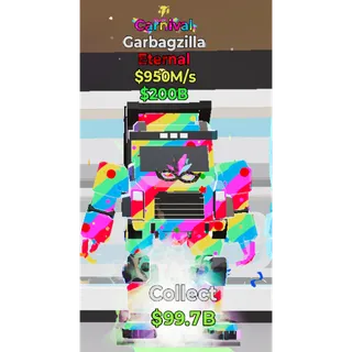 Fortnite Steal the Brainrot Carnival Garbagzilla 950M/s 1trait