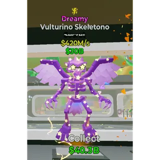 Fortnite Steal the Brainrot Dreamy Vulturino Skeletono 420M/s 1trait
