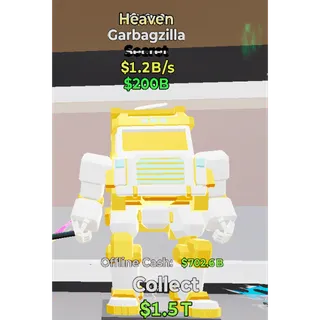 Fortnite Steal the Brainrot Heaven Garbagzilla 1.2B/s