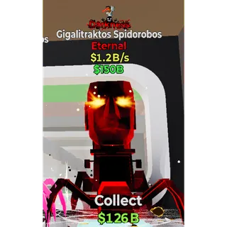 Fortnite Steal the Brainrot Darkness Gigalitraktos Spidorobos 1.2B/s 1trait