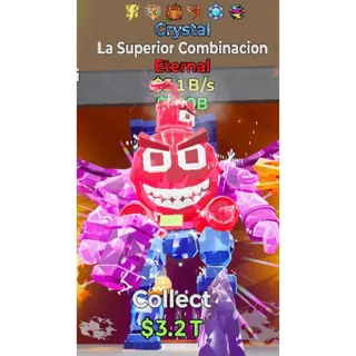 Fortnite Steal the Brainrot Crystal La Superior Combinacion 5.1B/s 6traits BEST OF THE BEST!