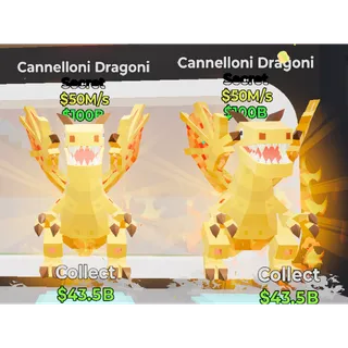 Fortnite Steal the Brainrot Cannelloni Dragoni X2