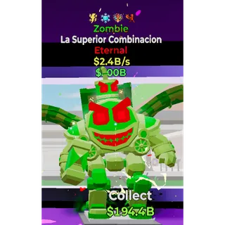 Fortnite Steal The Brainrot Zombie La Superior Combinacion 2.4B/s 4traits BEST OF THE BEST!