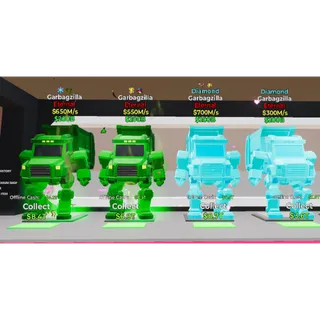 Fortnite Steal the Brainrot Garbagzilla 4X Bundle 