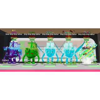 Fortnite Steal the Brainrot Ship Ship Ship Sahur 5X Bundle