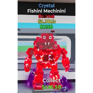 Fortnite Steal the Brainrot Crystal fishini Mechinini 1.3B/s