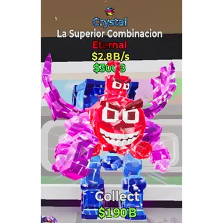 Fortnite Steal the Brainrot Crystal La Superior Combinacion 2.8B/s 1trait BEST OF THE BEST!