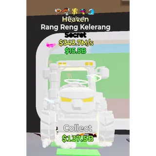 Fortnite Steal the Brainrot Heaven Rang Reng Kelerang 343.7M/s 5traits