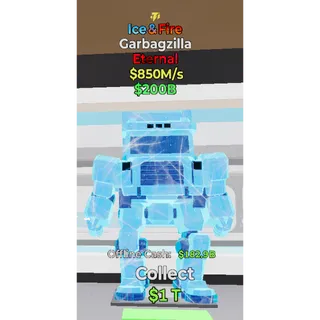 Fortnite Steal the Brainrot Ice&Fire Garbagzilla 850M/s 1trait