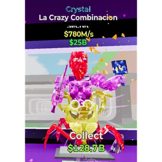 Fortnite Steal the Brainrot Crystal La Crazy Combinacion