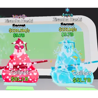 Fortnite Steal the Brainrot Jisaoba Dashi Bundle(Aqua 1trait / Lovely)