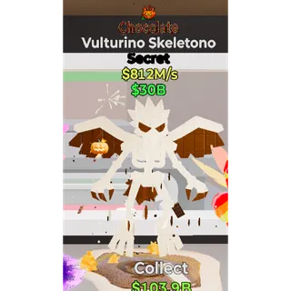 Fortnite Steal the Brainrot Chocolate Vulturino Skeletono 812M/s