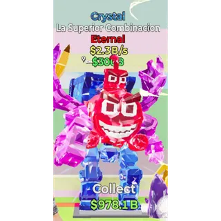 Fortnite Steal the Brainrot Crystal La Superior Combinacion 2.3B/s BEST OF THE BEST!