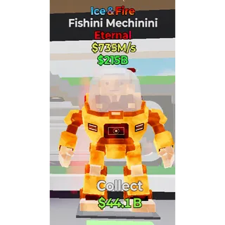 Fortnite Steal the Brainrot Ice&Fire fishini Mechinini 735M/s