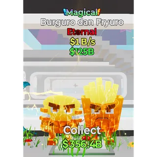 Fortnite Steal The Brainrot Magical Burguro dan Fryuro 1B/s