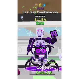 Fortnite Steal the Brainrot Void La Crazy Combinacion 1.1B/s 3traits