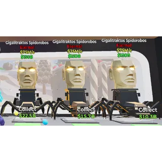 Fortnite Steal the Brainrot Gigalitraktos Spidorobos 3X Bundle