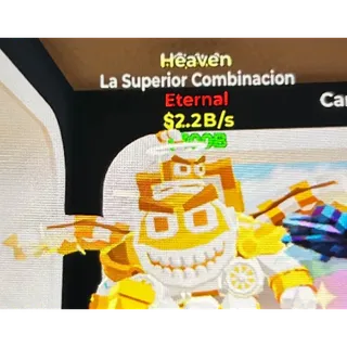 Fortnite Steal the Brainrot Heaven La Superior Combinacion 2.2B/s