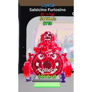 Fortnite Steal the Brainrot Crystal Salsicino Furiosino 923M/s