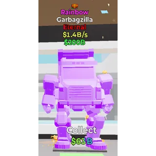 Fortnite Steal the Brainrot Rainbow Garbagzilla 1.4B/s 1trait