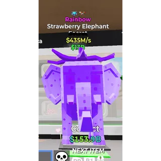 Fortnite Steal The Brainrot Rainbow Strawberry Elephant  435m/s