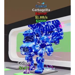 Fortnite Steal the Brainrot Crystal Garbagzilla 1.8/B 2traits