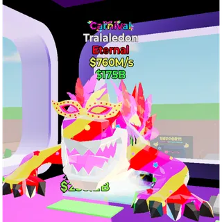 Fortnite Steal the Brainrot Carnival Tralaledon