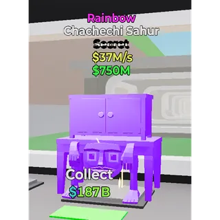 Fortnite Steal The Brainrot Rainbow Chachechi Sahur