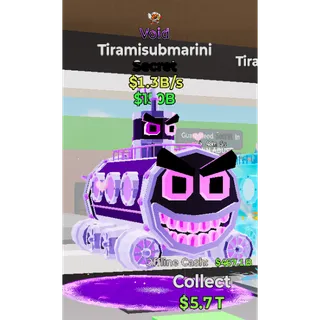 Fortnite Steal the Brainrot Void Tiramisubmarini 1.3B/s